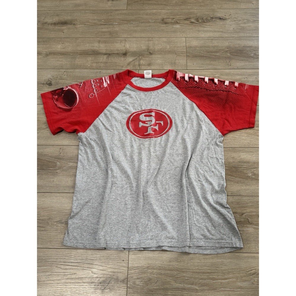 Vintage Y2K San Francisco 49ers Tshirt Size Xl 100% Cotton NFL